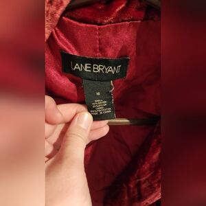 Layne Bryant Velour Blazer